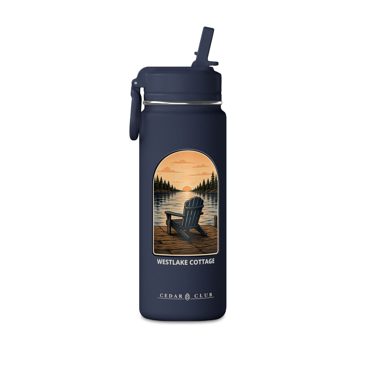 20oz Insulated Mini Bottle - LAKESIDE MOMENTS