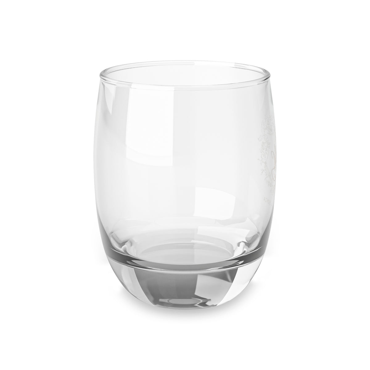 Monogram Whiskey Glass — Personalized Initials Lowball Glass