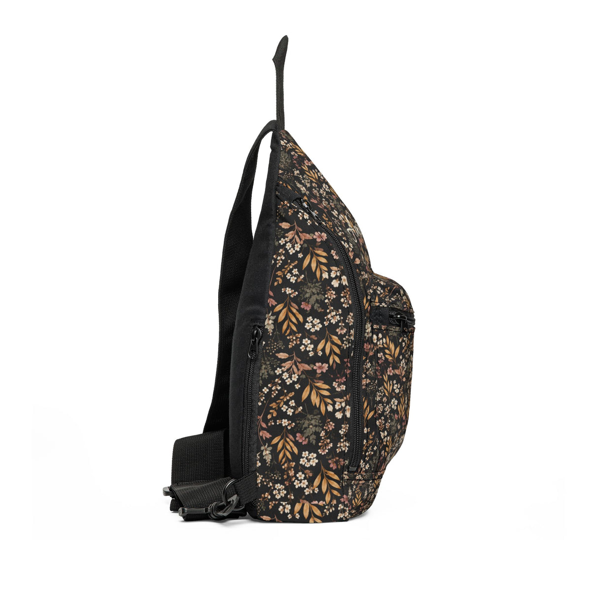 Floral Vintage Sling Bag – Personalized Crossbody Backpack