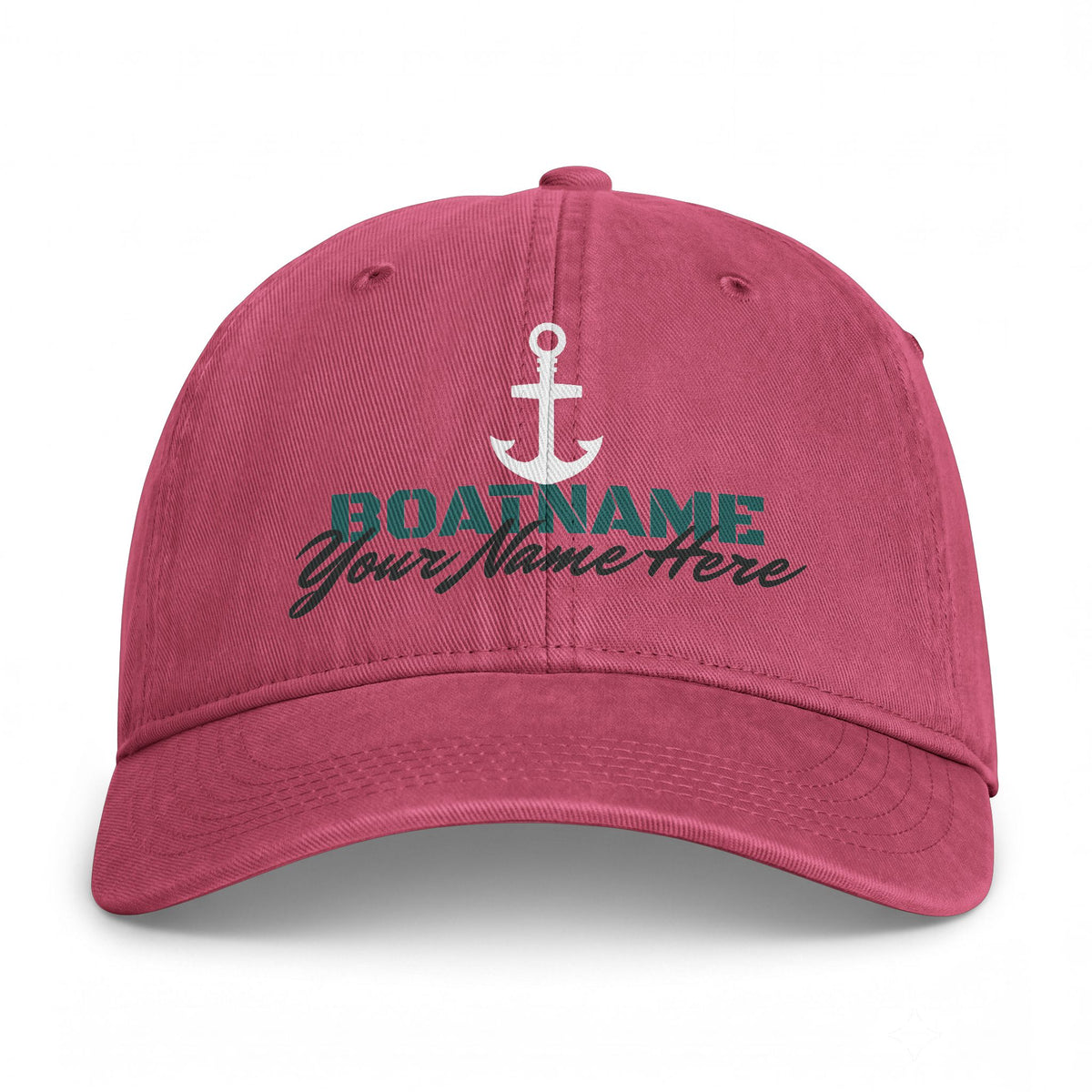 Personalized Washed Baseball Hat