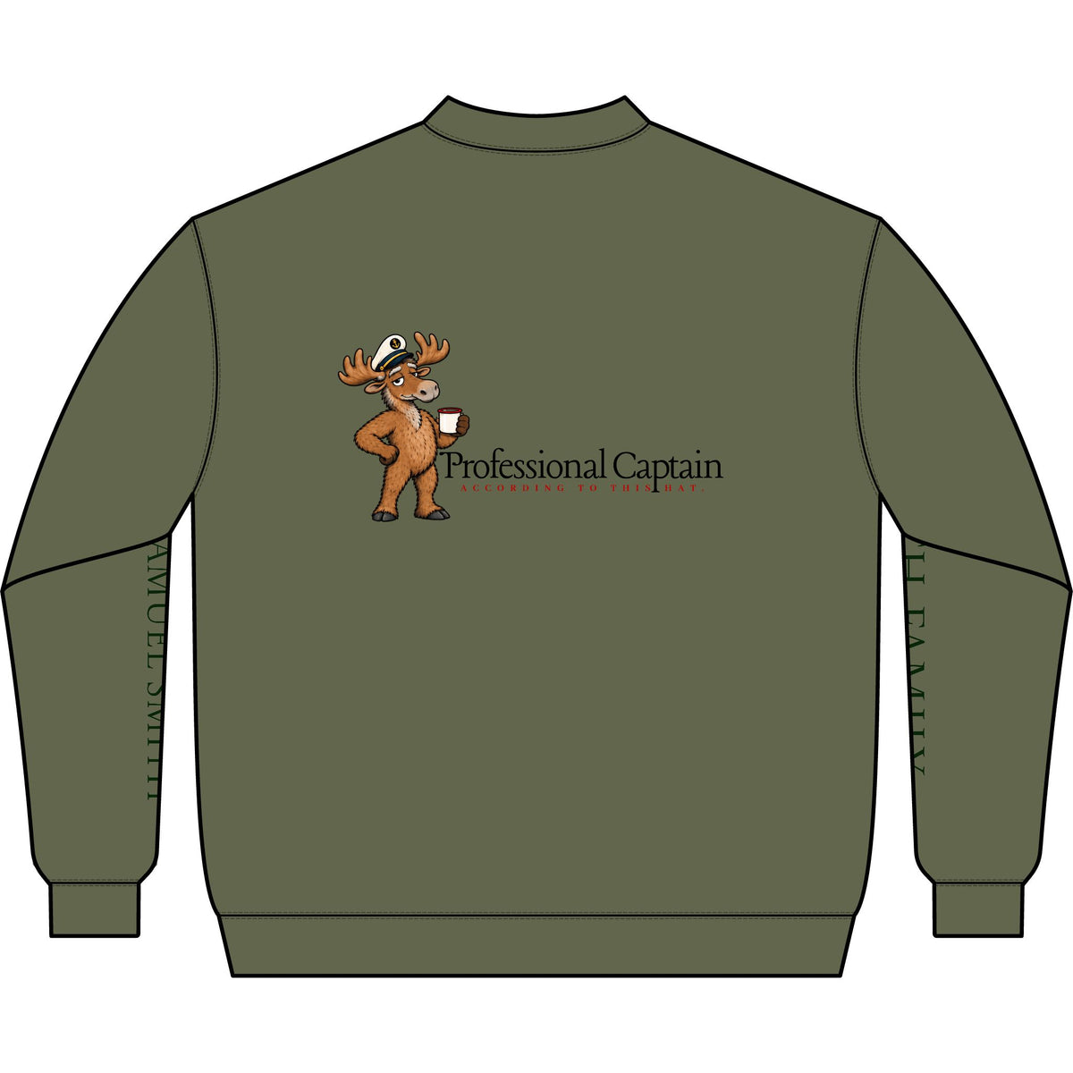 Professional Captain Q-Zip Sweatshirt