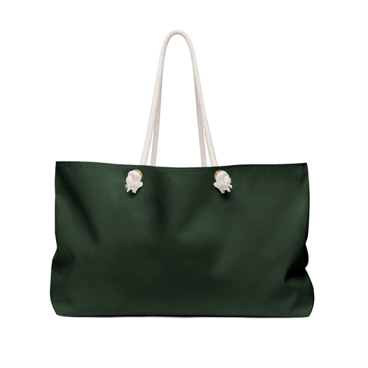 Weekender Bag — Personalized Green Travel Tote