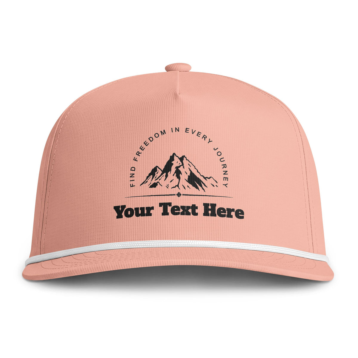 Sunwashed Rope Cap - Personalized