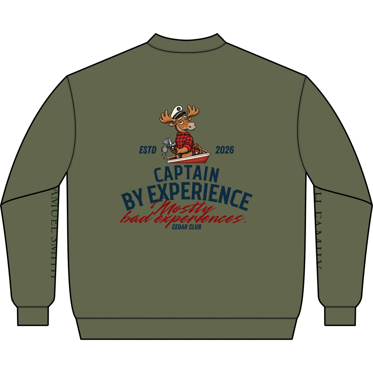Captain By Experience Q-Zip Sweatshirt