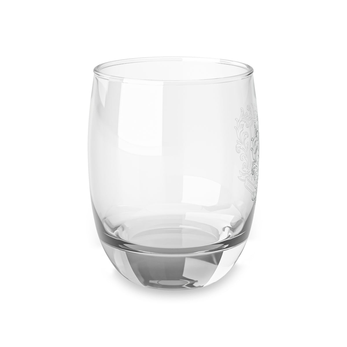 Personalized Monogram Whiskey Glass — Family Name
