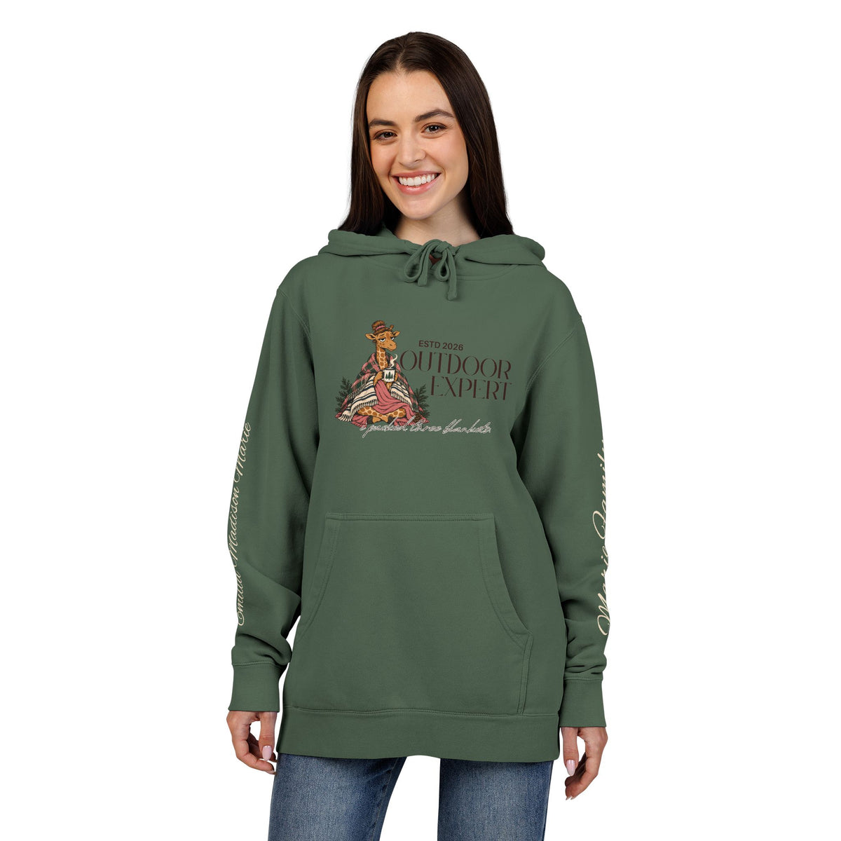 Cedar Club Hoodie — 'Outdoor Expert' Pigment-Dyed Outdoor Pullover