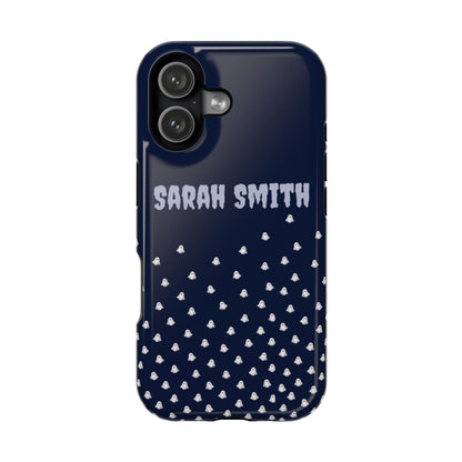 Halloween Ghost Magnetic Impact Phone Case — Custom Name