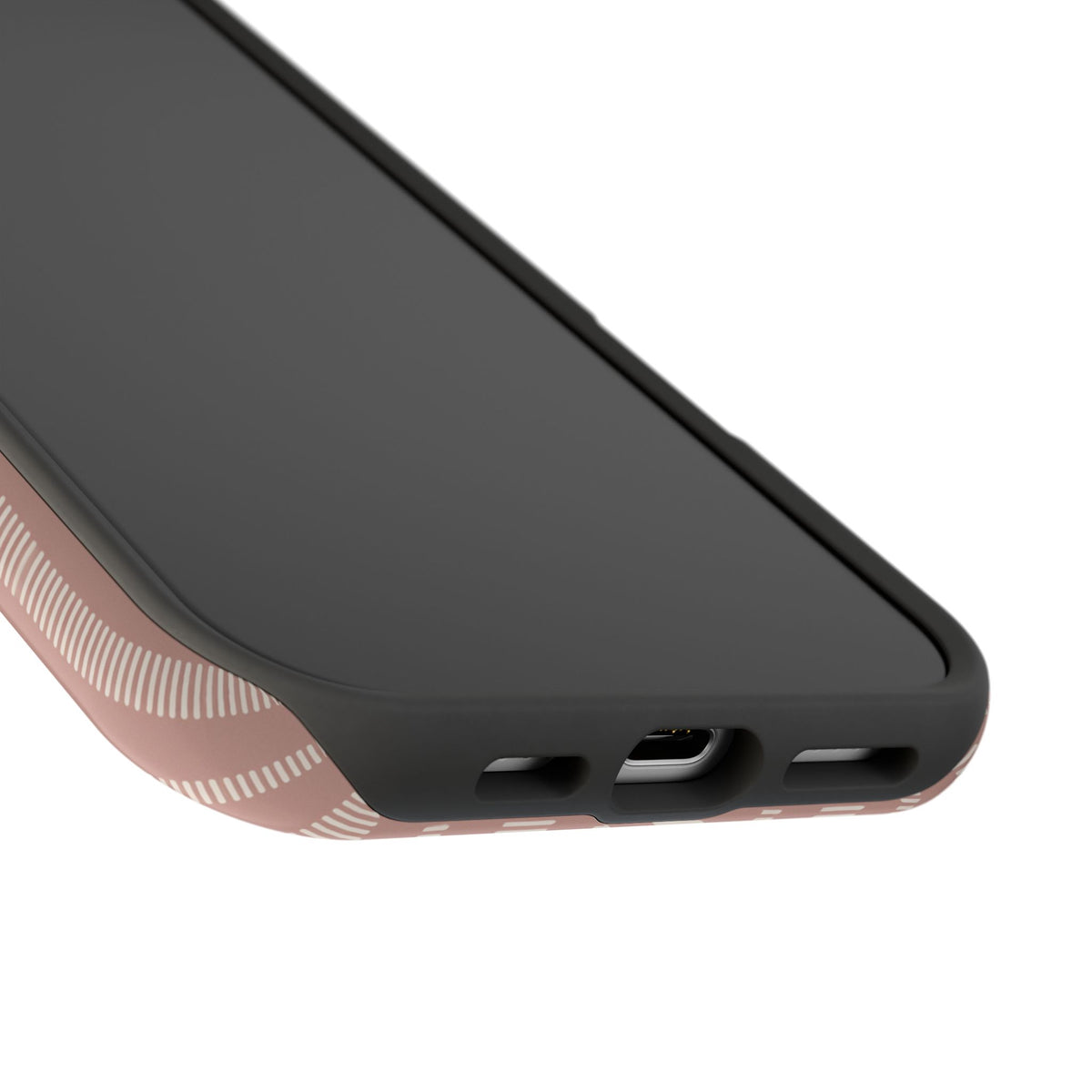 Striped Personalized Phone Case — Magnetic Impact-Resistant