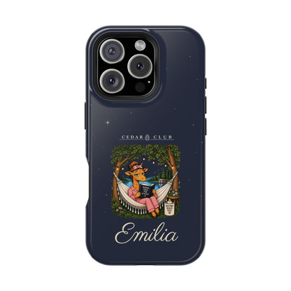 Personalized Resting Beach Face Phone Case — Magnetic Impact-Resistant