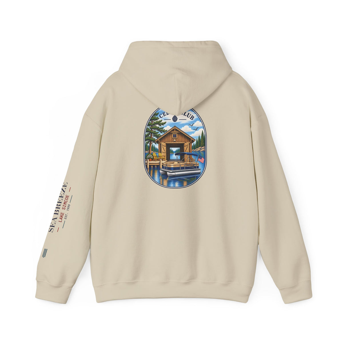 Pontoon Boat Heavy Blend™ Hooded Sweatshirt