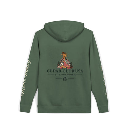 Cedar Club Hoodie — 'Outdoor Expert' Pigment-Dyed Outdoor Pullover