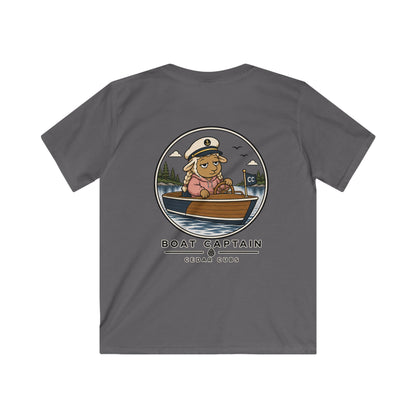 Boat Captain Sheep Kids T-shirt