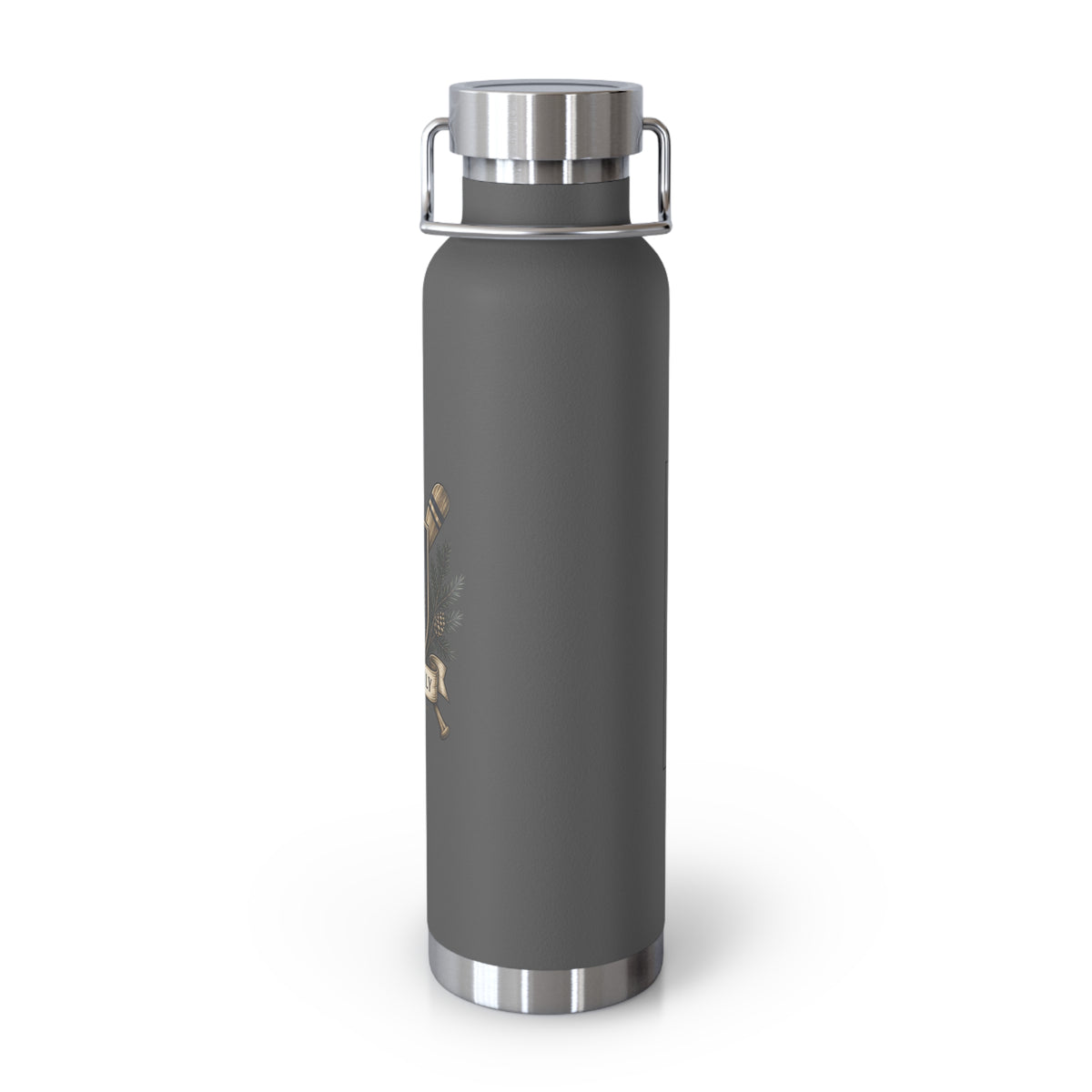 Copper Vacuum Insulated Bottle, 22oz - Family Crest