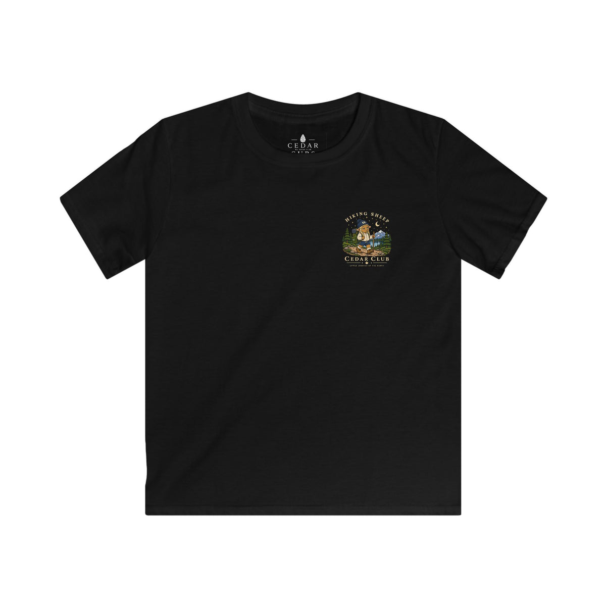 Hiking Sheep Kids T-shirt