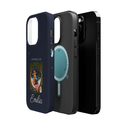 Personalized Resting Beach Face Phone Case — Magnetic Impact-Resistant
