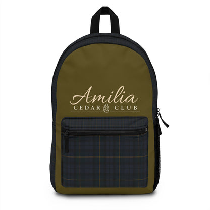 Cedar Club Plaid Backpack