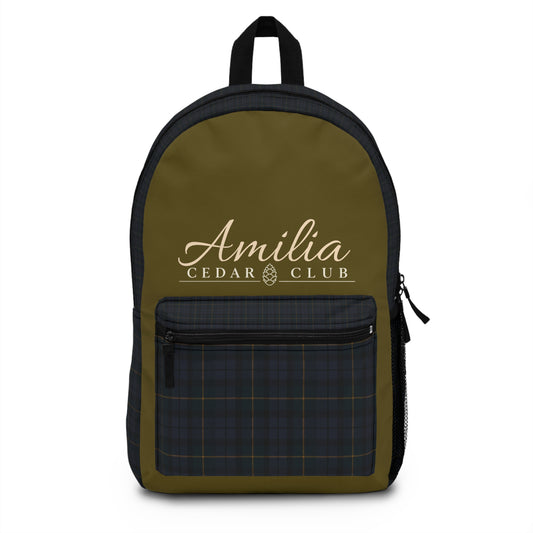 Cedar Club Plaid Backpack