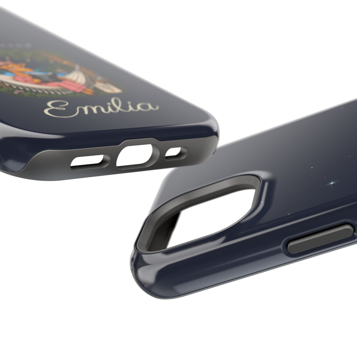 Personalized Resting Beach Face Phone Case — Magnetic Impact-Resistant
