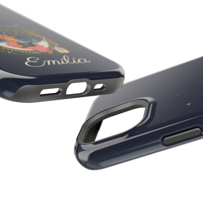 Personalized Resting Beach Face Phone Case — Magnetic Impact-Resistant
