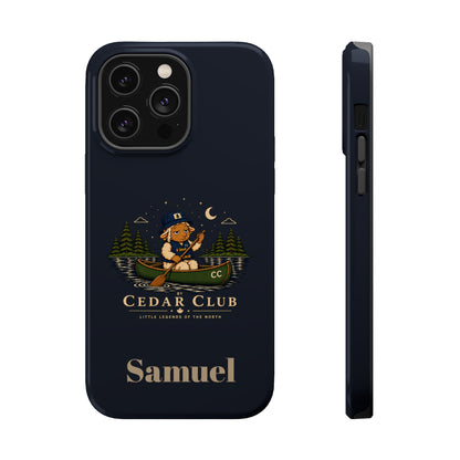 Personalized Canoeing Sheep Phone Case — Magnetic Impact-Resistant