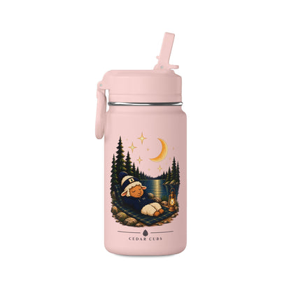 Stargazing Sheep Mini Water Bottle — 14oz Kids/Travel Bottle