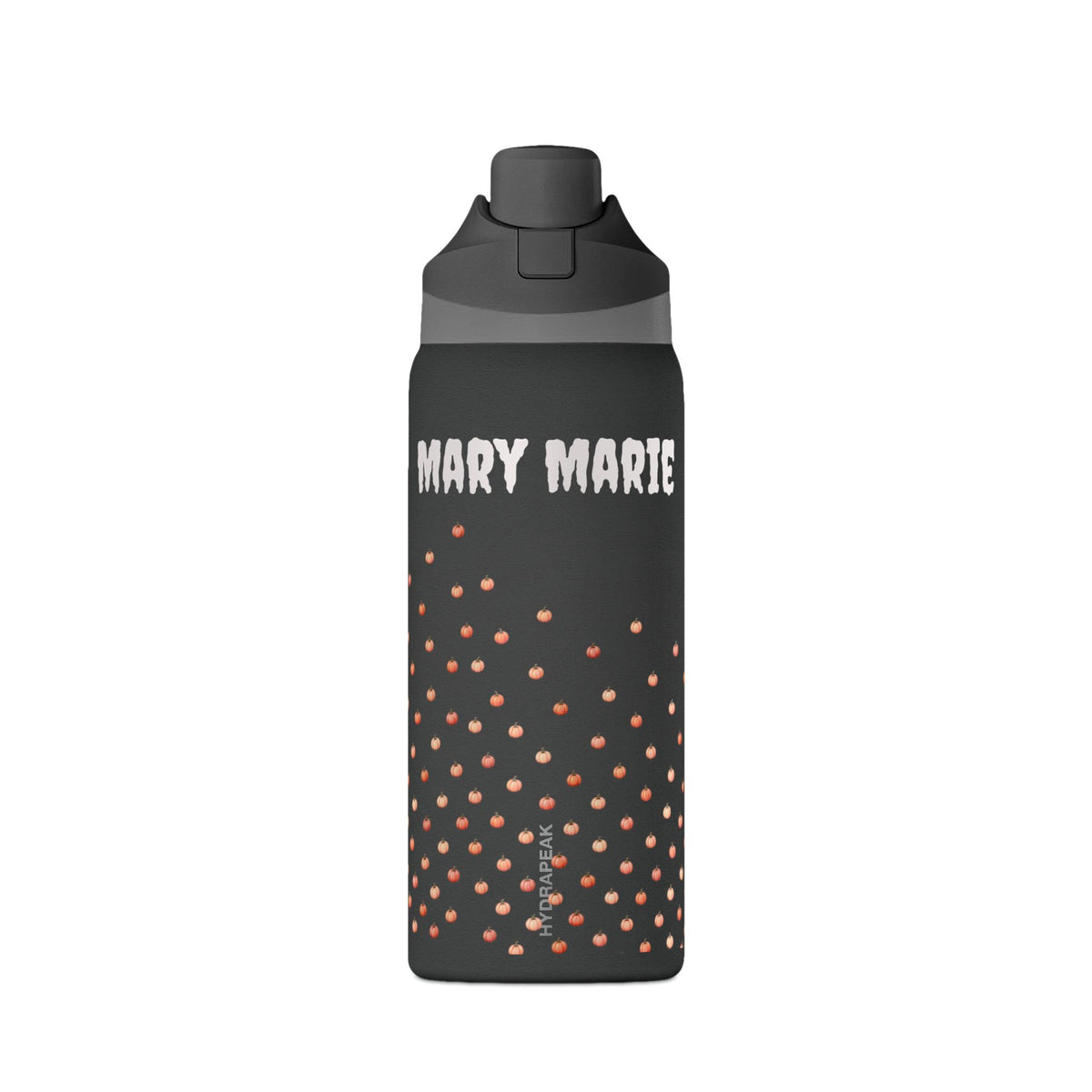 Personalized 32oz Insulated Water Bottle — Pumpkins