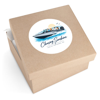 Custom Round Stickers, Indoor\Outdoor