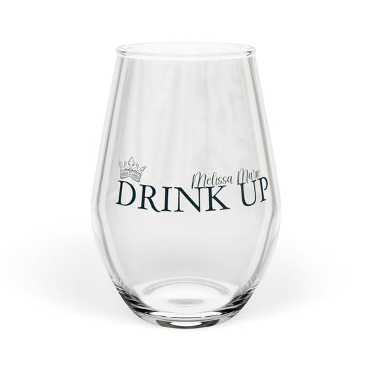 Crown Stemless Wine Glass