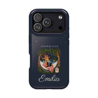 Personalized Resting Beach Face Phone Case — Magnetic Impact-Resistant