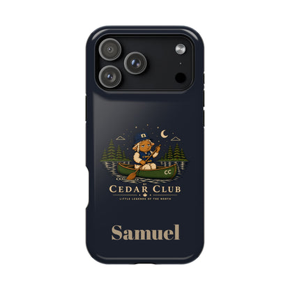 Personalized Canoeing Sheep Phone Case — Magnetic Impact-Resistant