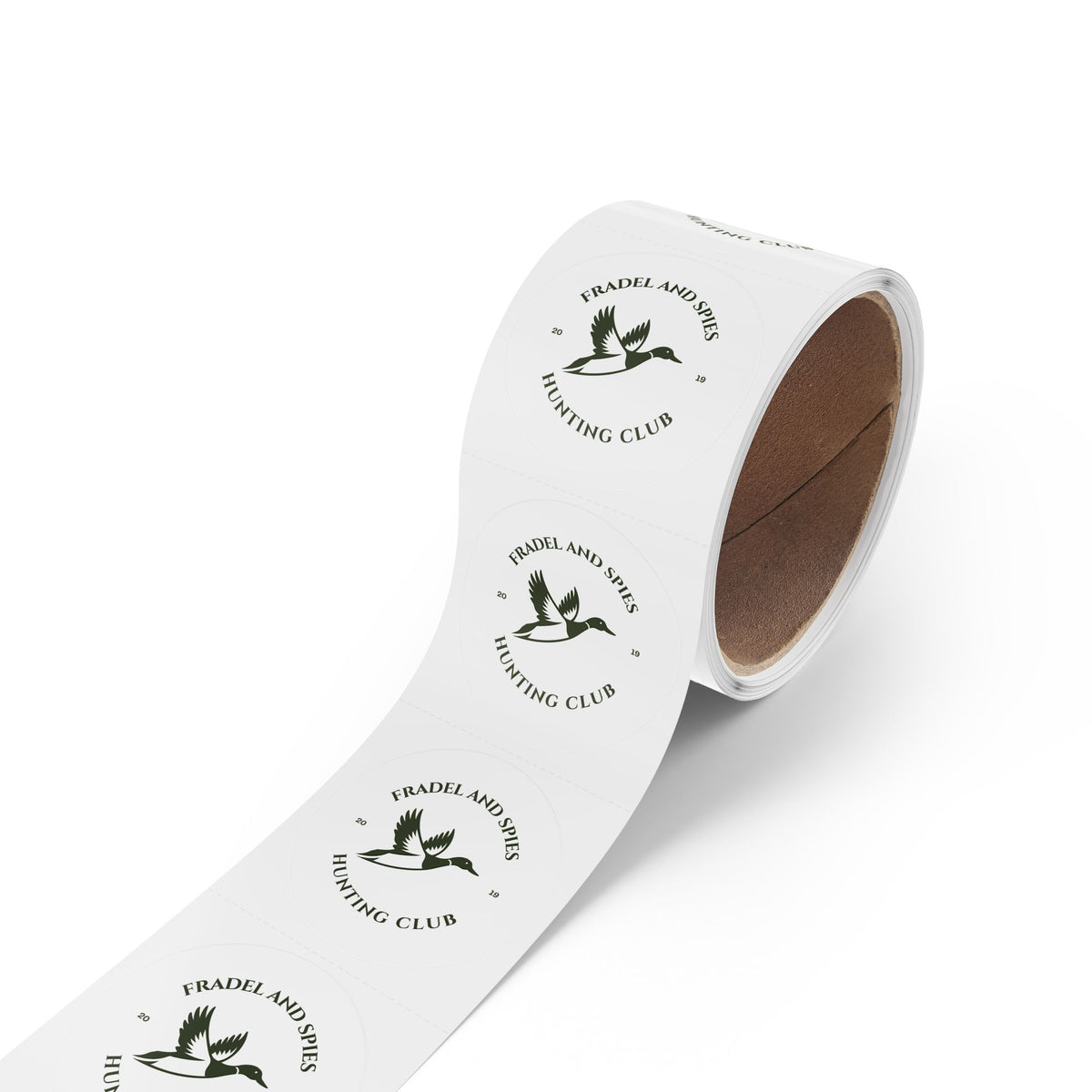 Round Sticker Label Rolls