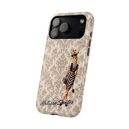 Personalized Giraffe Phone Case — Leopard Print Magnetic Impact-Resistant