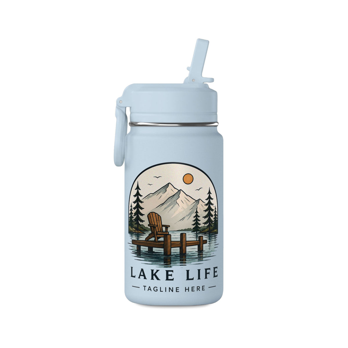 Mini Water Bottle — 14oz Kids/Travel Bottle