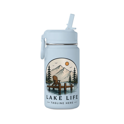 Mini Water Bottle — 14oz Kids/Travel Bottle