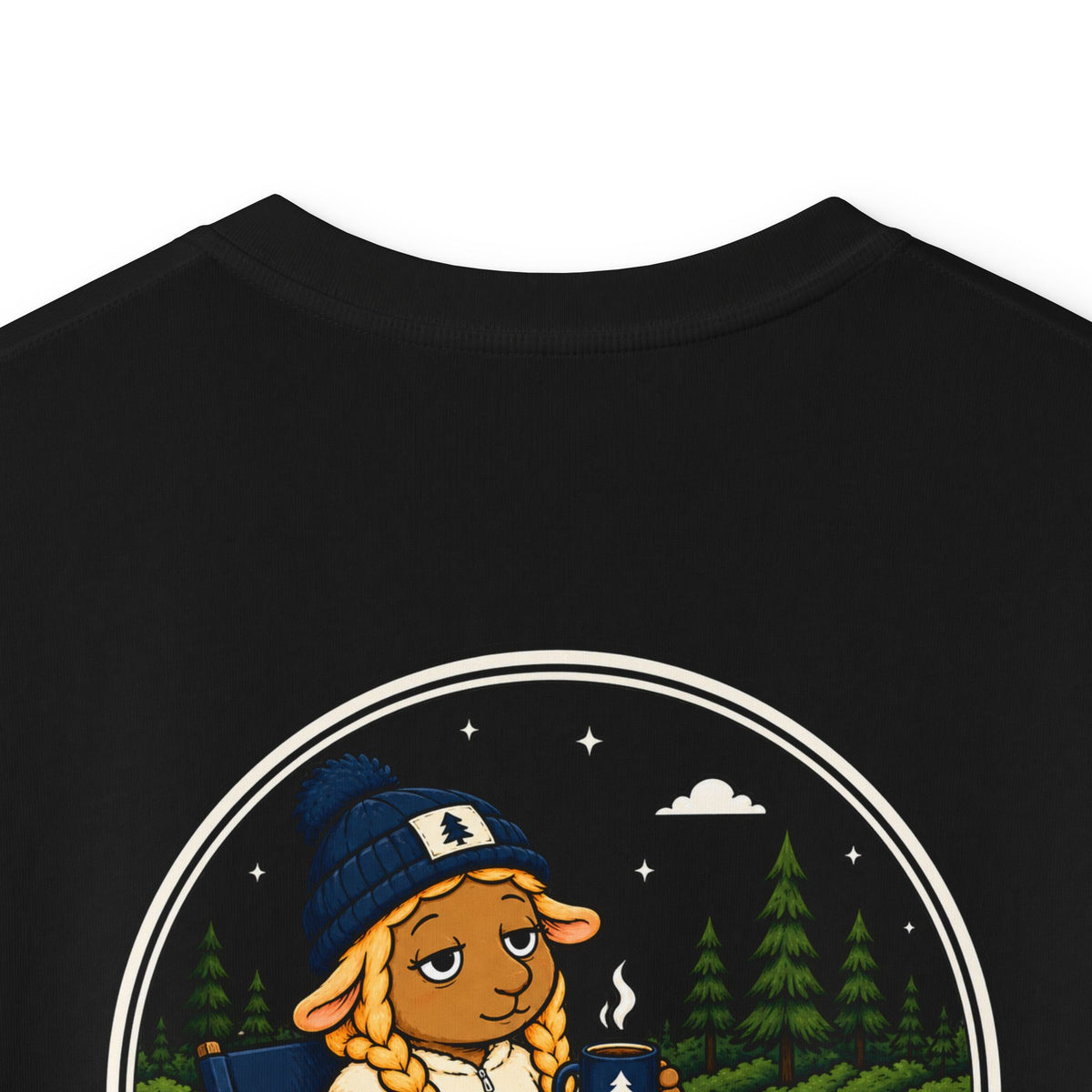 Campfire Sheep Kids T-shirt