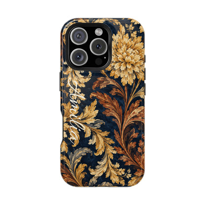 Floral Baroque Magnetic Impact-Resistant Phone Case