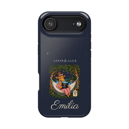 Personalized Resting Beach Face Phone Case — Magnetic Impact-Resistant