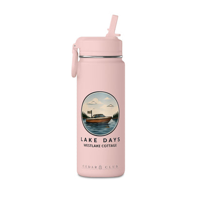 20oz Insulated Mini Bottle - LAKE DAYS