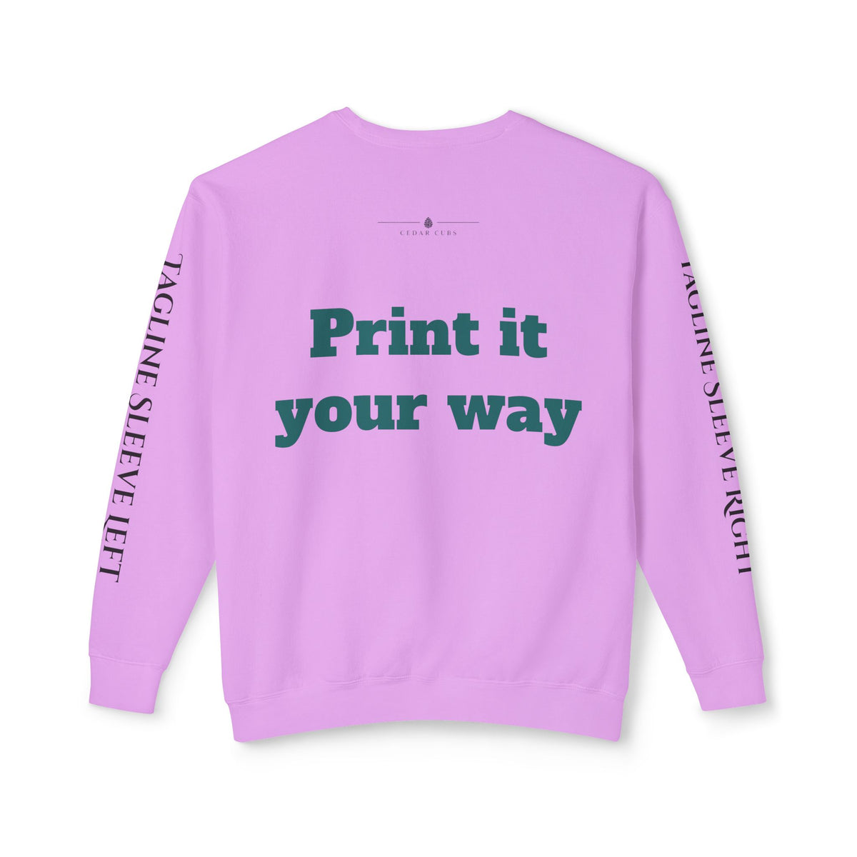 Personalized Crewneck Sweatshirt - Unisex