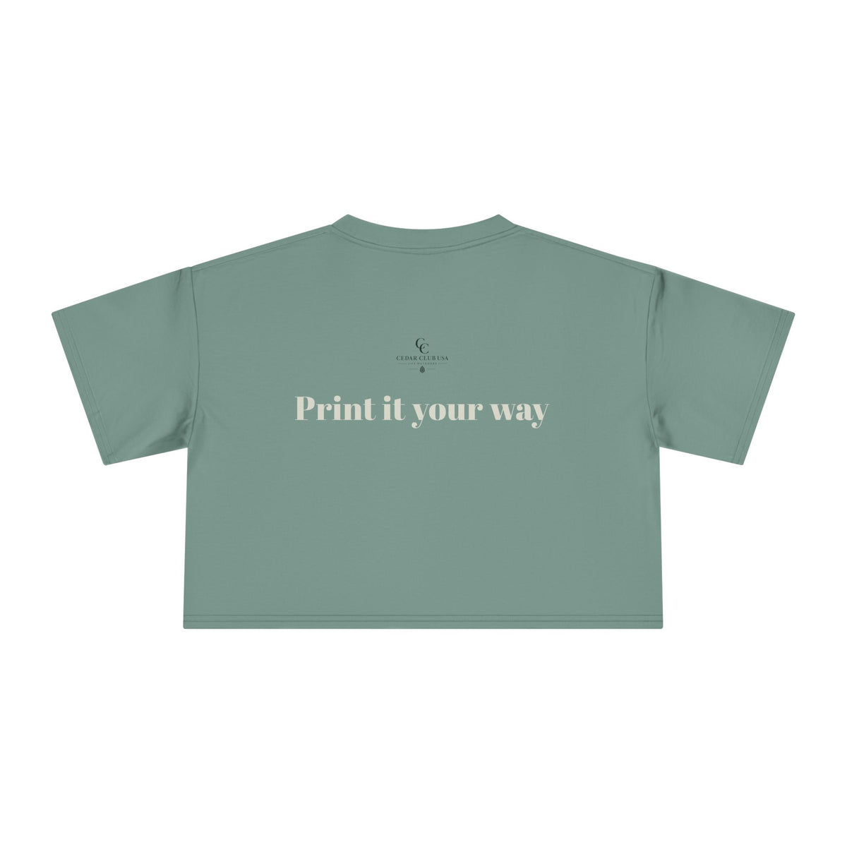 Personalized Crop Tee