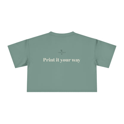 Personalized Crop Tee