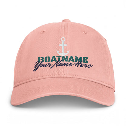 Personalized  Washed Baseball Hat