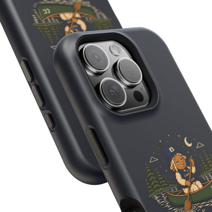 Personalized Canoeing Sheep Phone Case — Magnetic Impact-Resistant