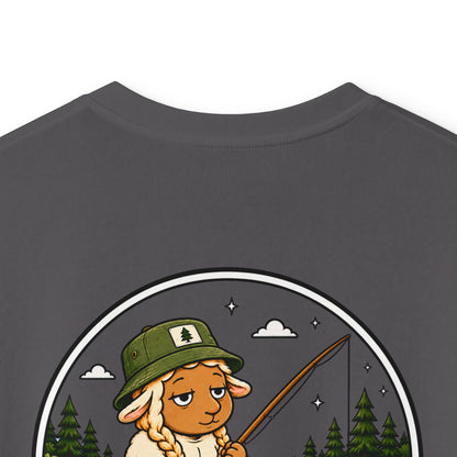 Fishing Sheep Kids T-shirt