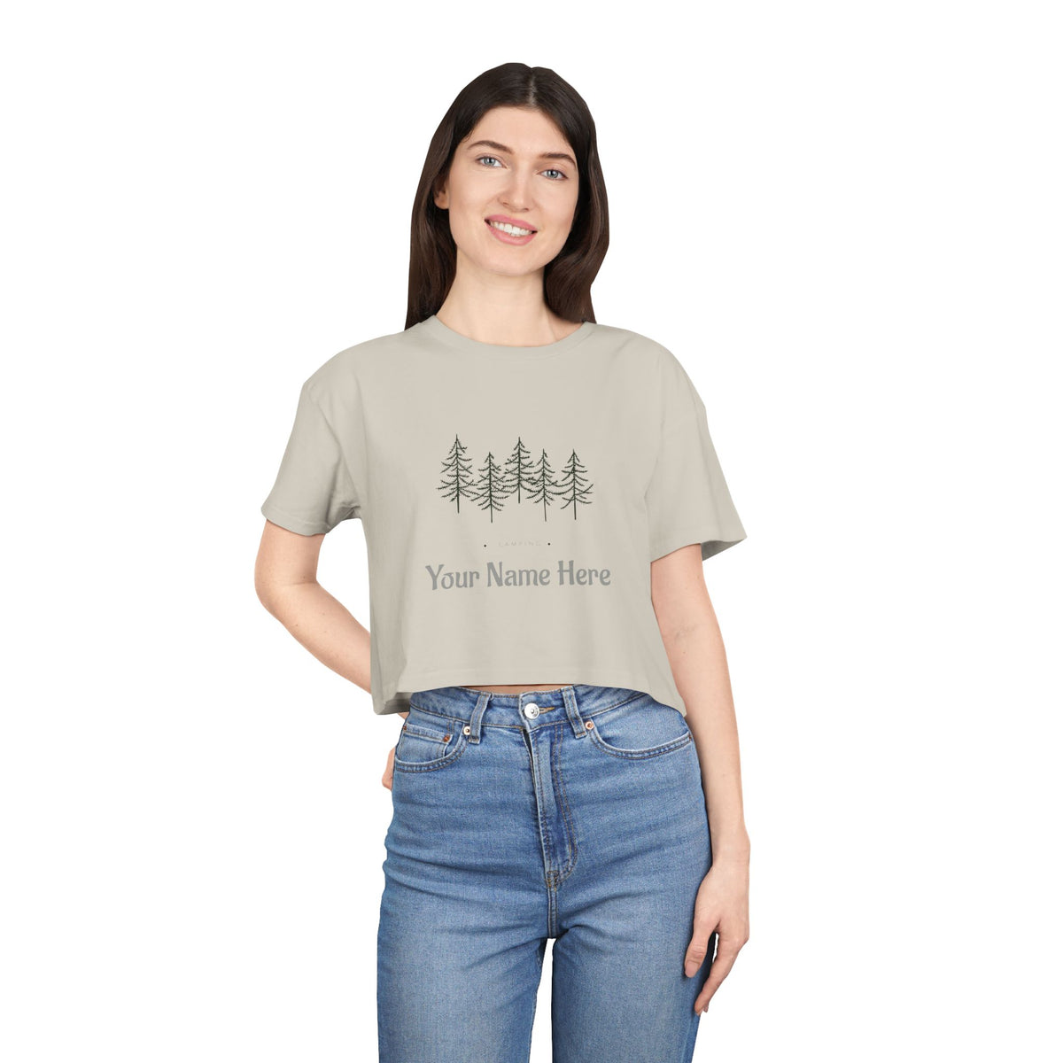 Personalized Crop Tee