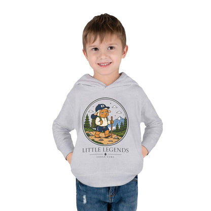 Toddler Hoodie — 'Little Legends' Hiker Design | Cedar Cubs Personalized Pullover