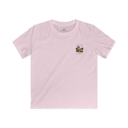 Cozy Campfire Sheep Kids T-shirt