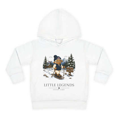 Toddler Hoodie — 'Little Legends' Snow Shoe Design | Personalized Pullover