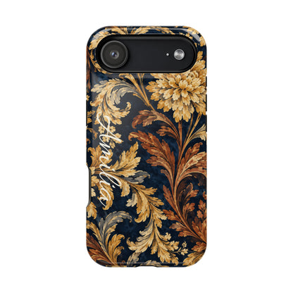 Floral Baroque Magnetic Impact-Resistant Phone Case
