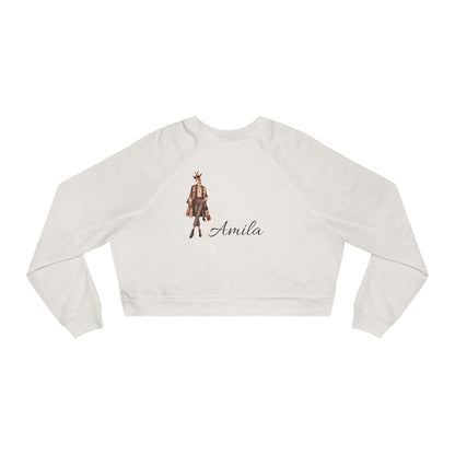 Women's Cropped Fleece Pullover